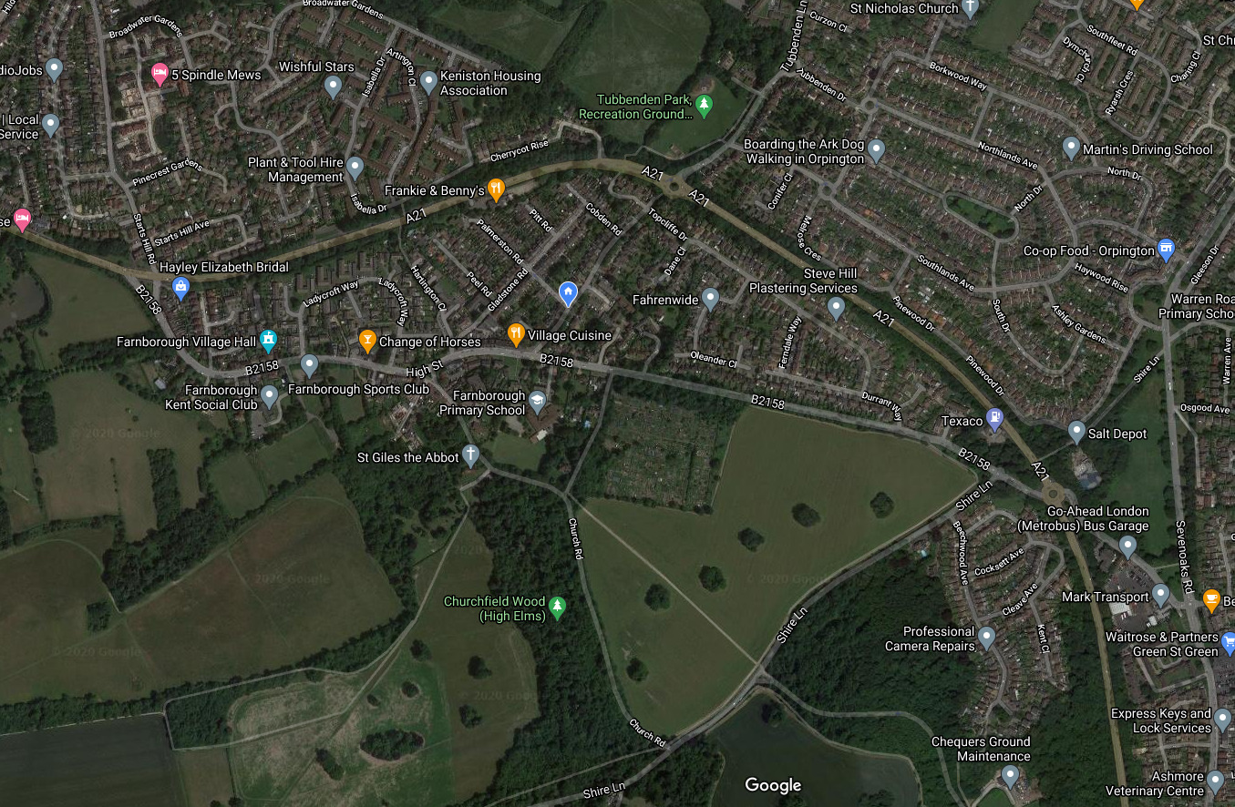 Farnborough Village History